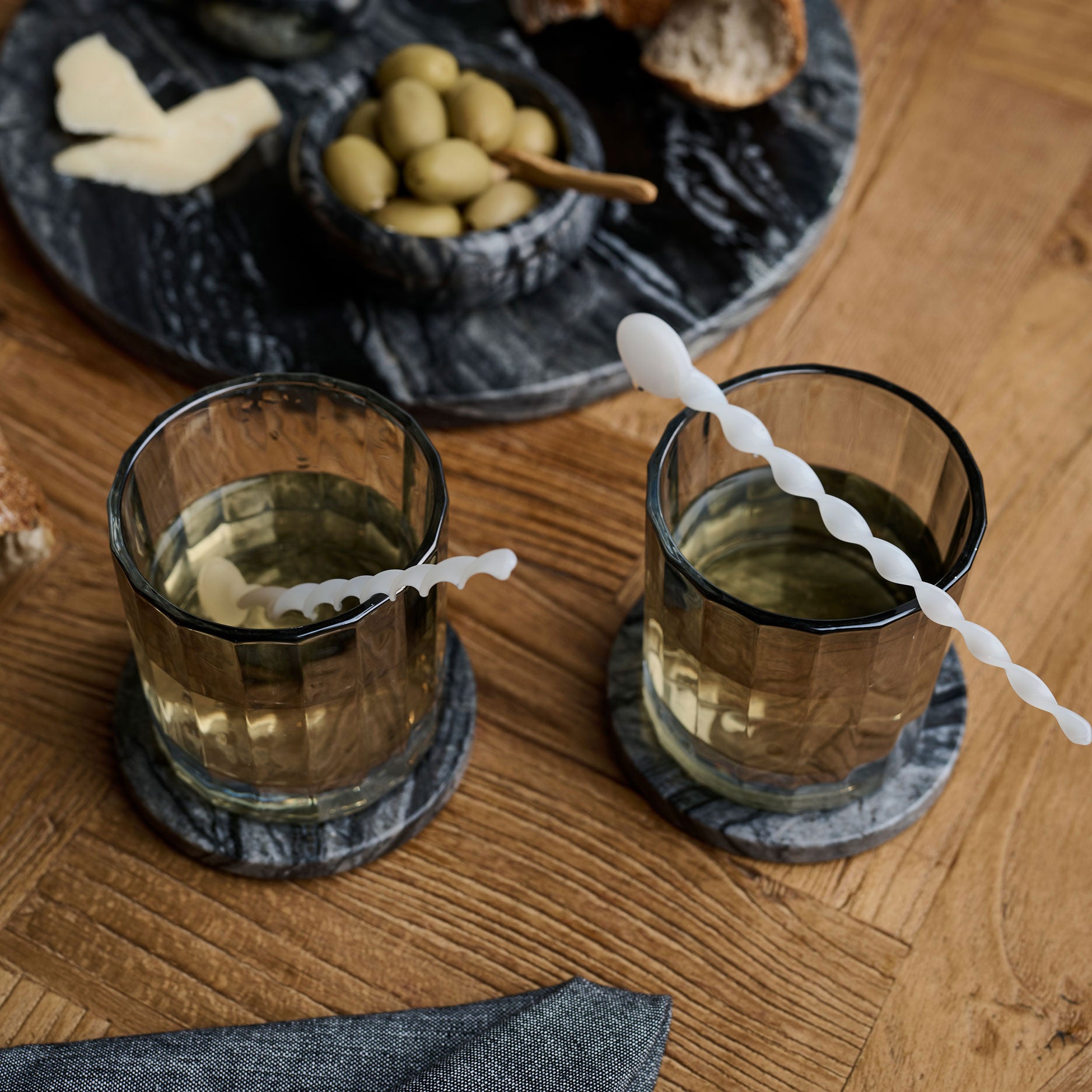 Swirl Glaslöffel 4 Stück